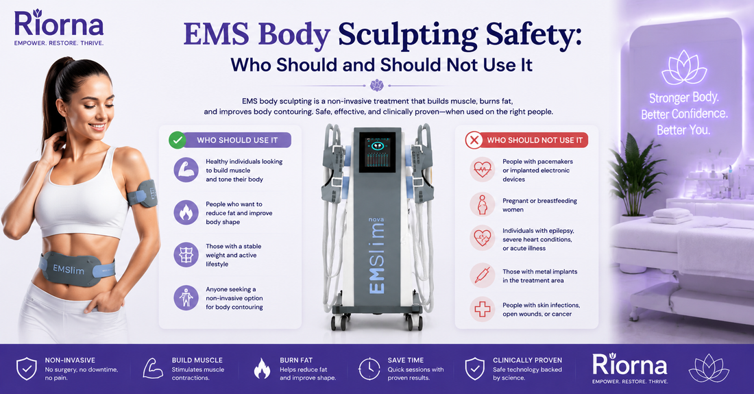 EMS Body Sculpting Safety: Who Should and Should Not Use It