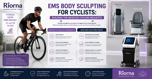 EMS Body Sculpting for Cyclists: Building the Muscles Cycling Neglects