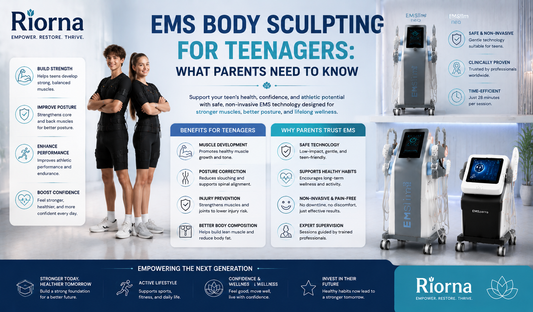 EMS Body Sculpting for Teenagers: What Parents Need to Know