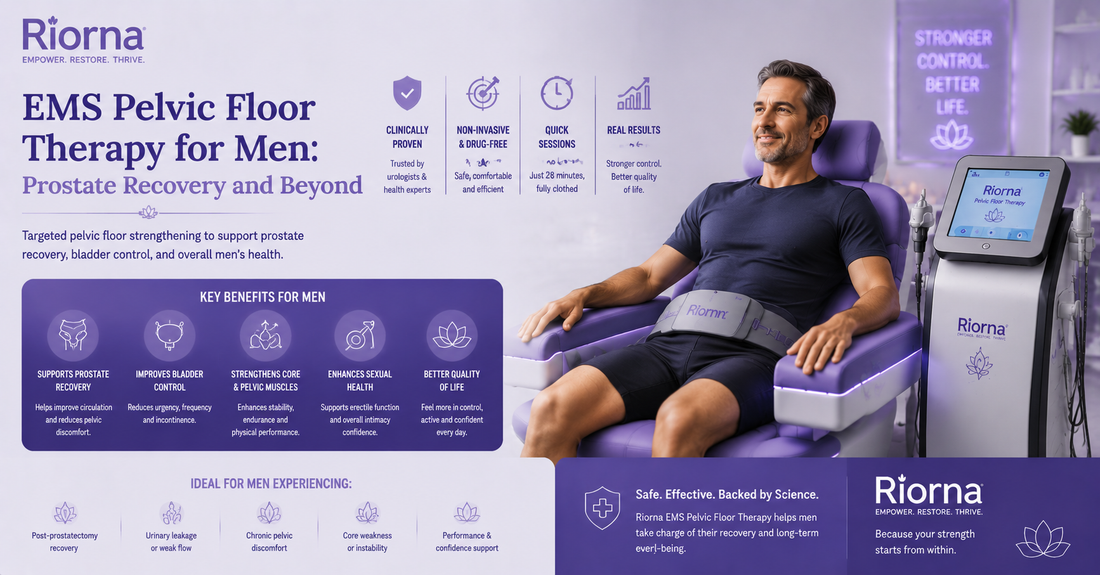 EMS Pelvic Floor Therapy for Men: Prostate Recovery and Beyond