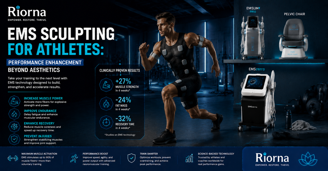 EMS Sculpting for Athletes: Performance Enhancement Beyond Aesthetics