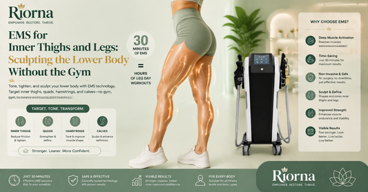 EMS for Inner Thighs and Legs: Sculpting the Lower Body Without the Gym