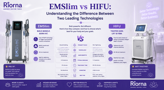 EMSlim vs HIFU: Understanding the Difference Between Two Leading Technologies