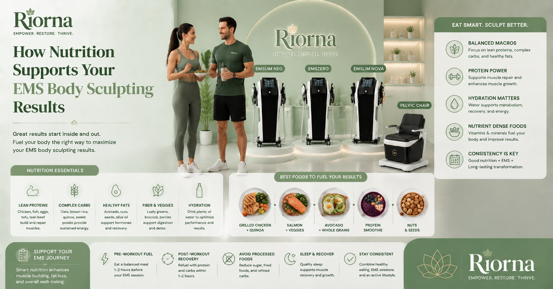How Nutrition Supports Your EMS Body Sculpting Results
