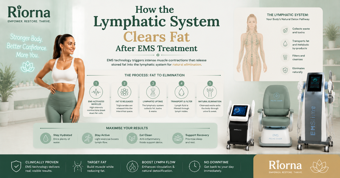 How the Lymphatic System Clears Fat After EMS Treatment