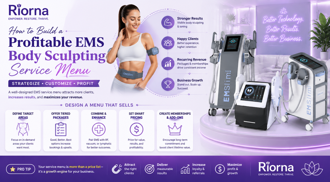 How to Build a Profitable EMS Body Sculpting Service Menu