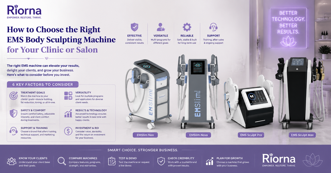 How to Choose the Right EMS Body Sculpting Machine for Your Clinic or Salon