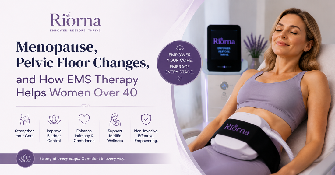 Menopause, Pelvic Floor Changes, and How EMS Therapy Helps Women Over 40