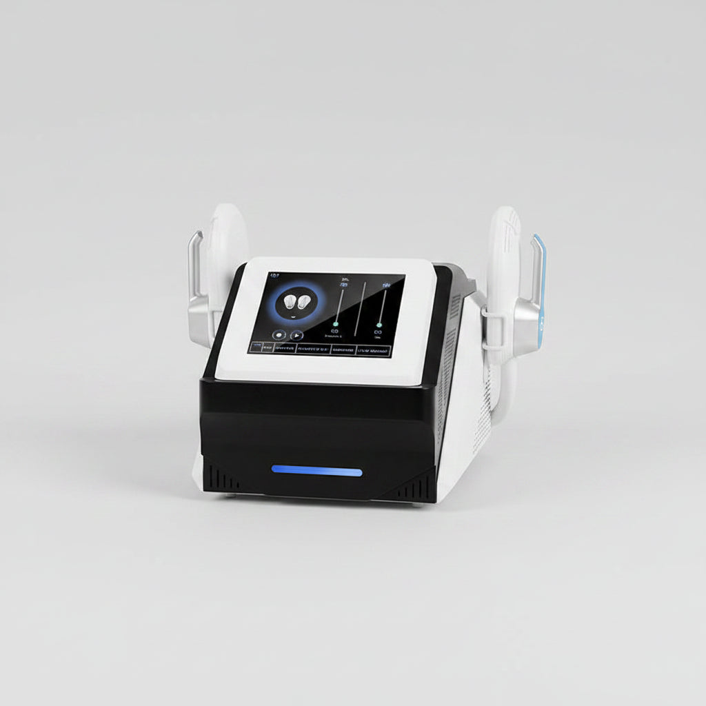 2-handle EMS control panel on Riorna EMSlim