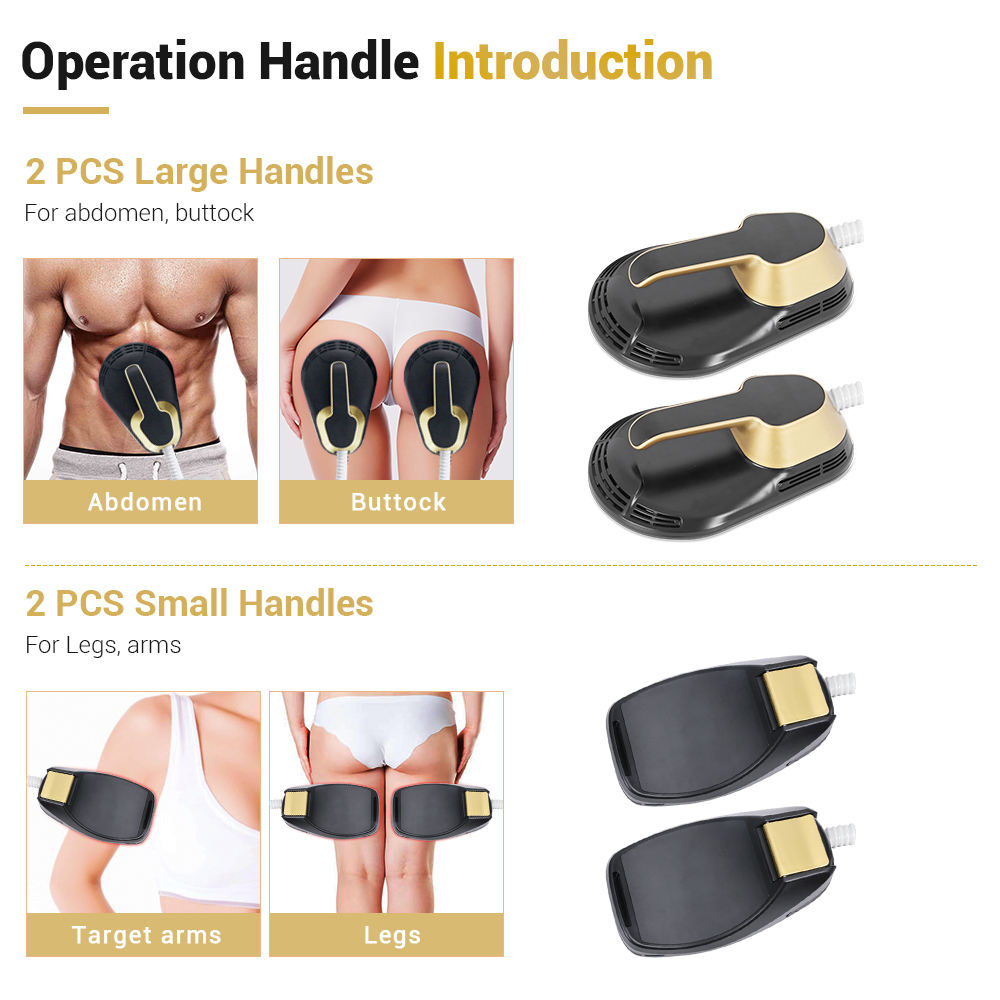 Riorna EMSZero 4 Handles in use on a user for full-body EMS treatment