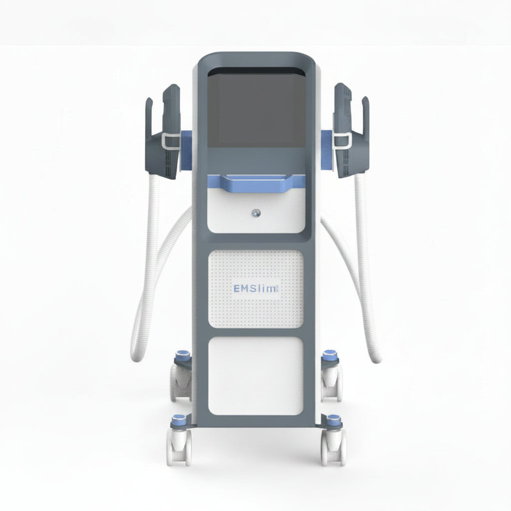 Riorna EMSlim NEO dual control magnetic body sculpting RF machine for non-invasive fat reduction and muscle toning